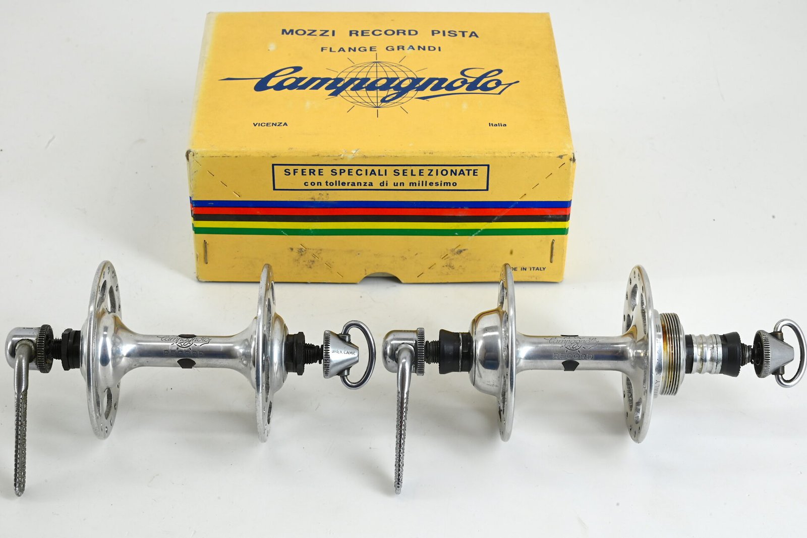 Campagnolo Record 1035 Hub Set Hi-Flange 36 Hole 100mm 126mm