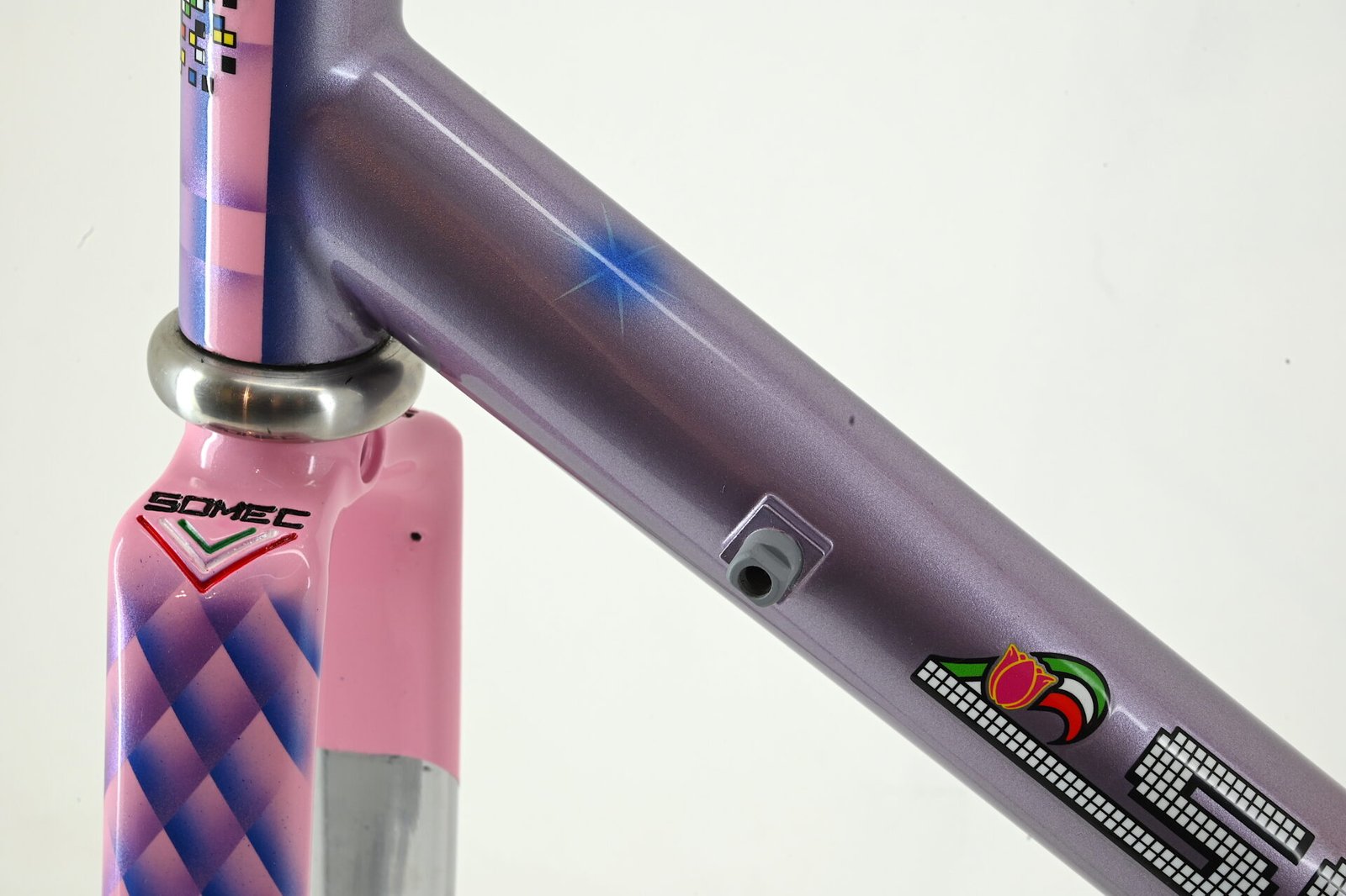 Somec Promax frameset custom colours Columbus Max size 56cm - Image 9