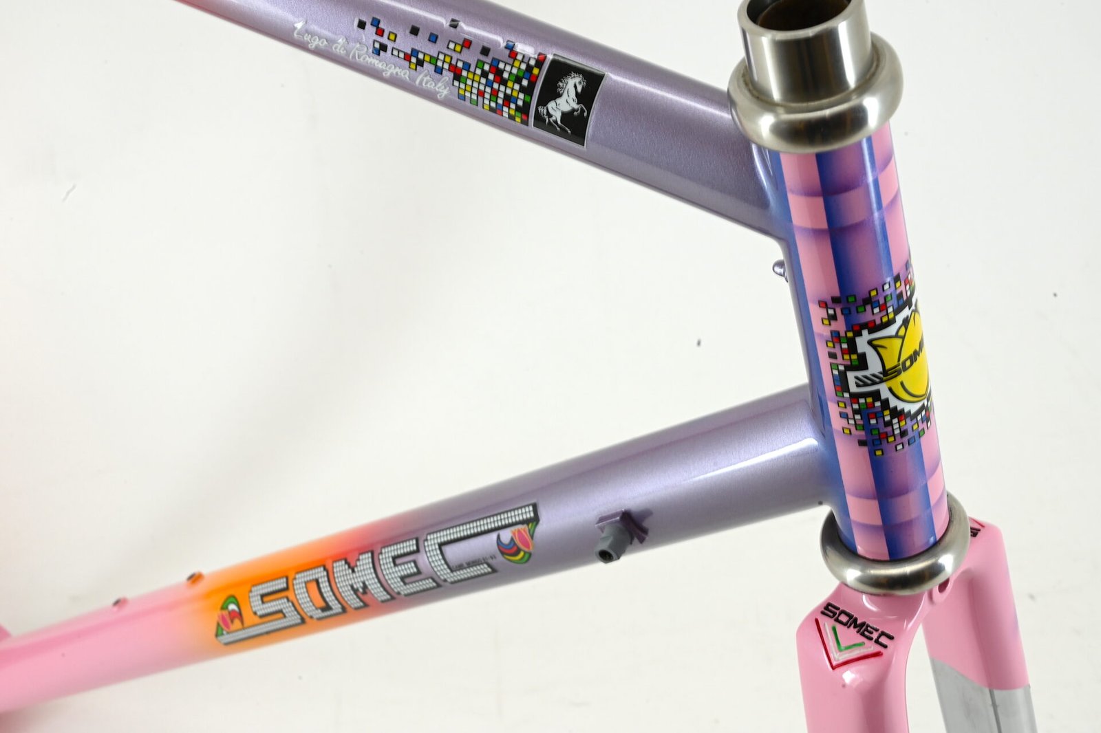 Somec Promax frameset custom colours Columbus Max size 56cm - Image 5