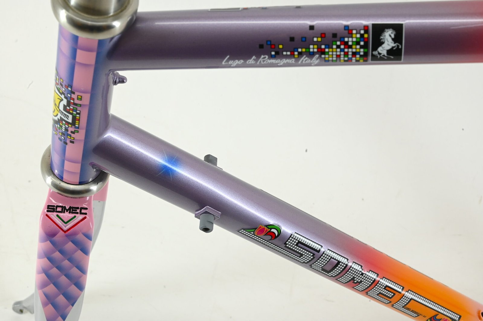 Somec Promax frameset custom colours Columbus Max size 56cm - Image 7