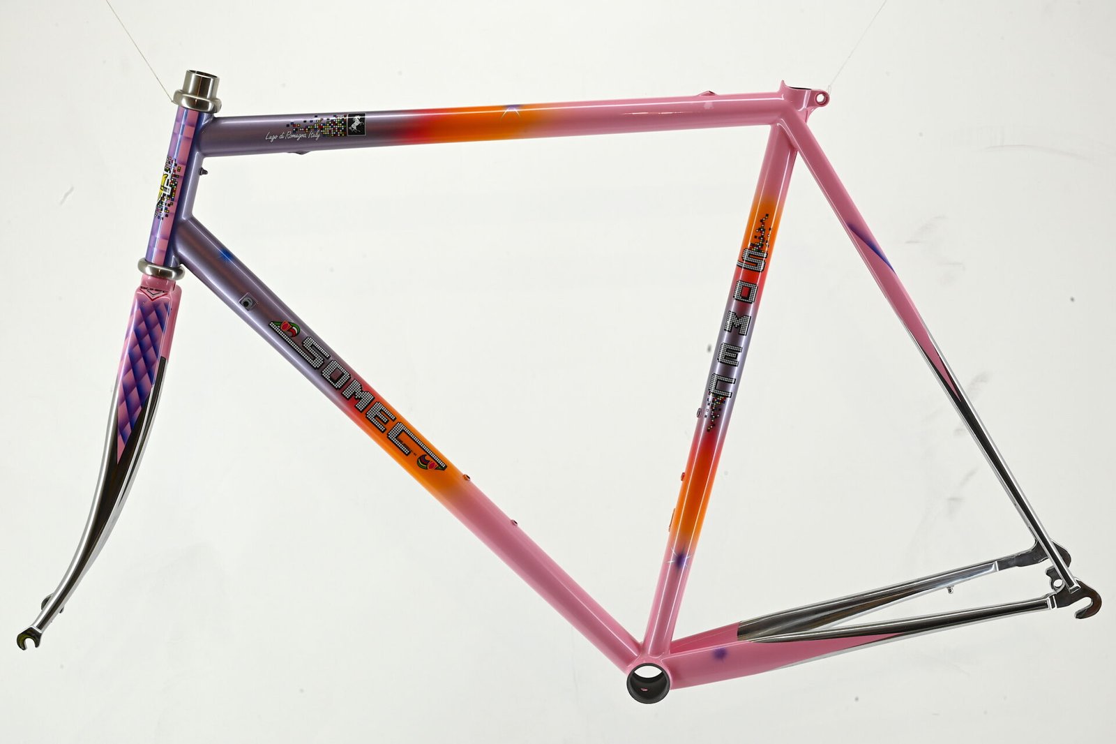 Somec Promax frameset custom colours Columbus Max size 56cm - Image 3