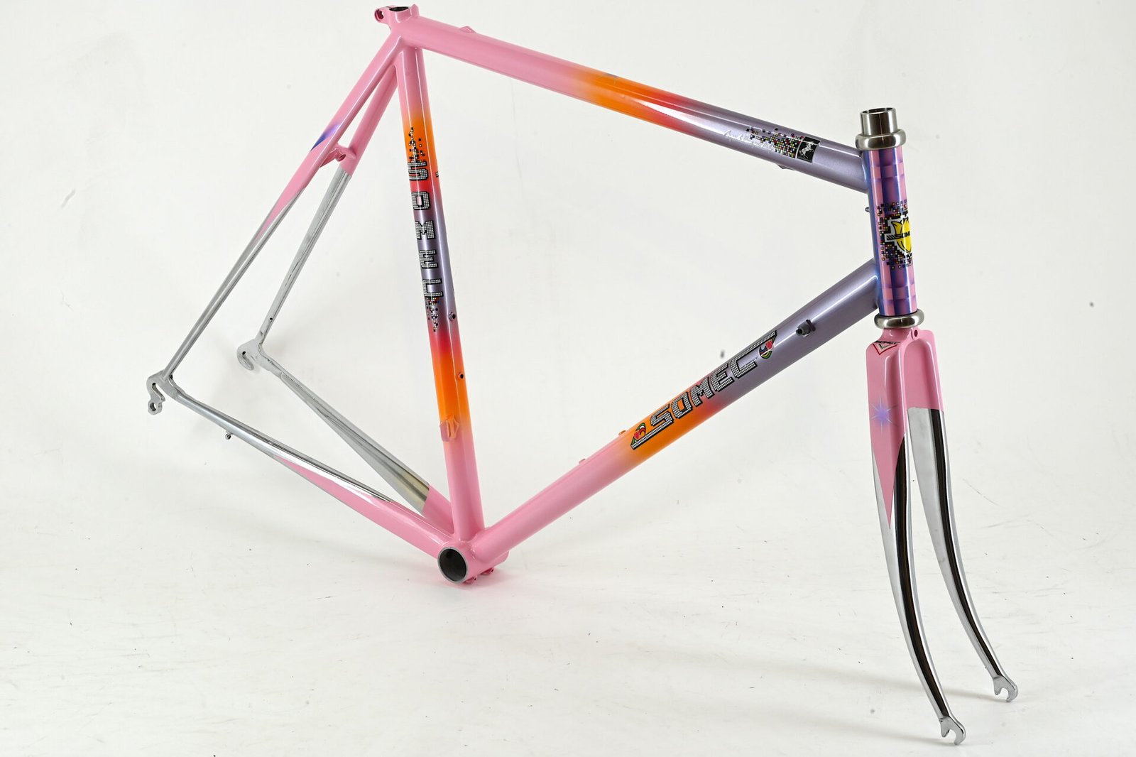 Somec Promax frameset custom colours Columbus Max size 56cm - Image 2