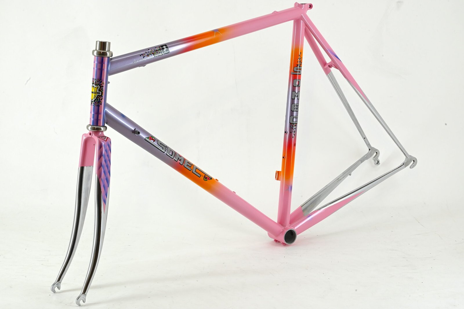 Somec Promax frameset custom colours Columbus Max size 56cm - Image 4