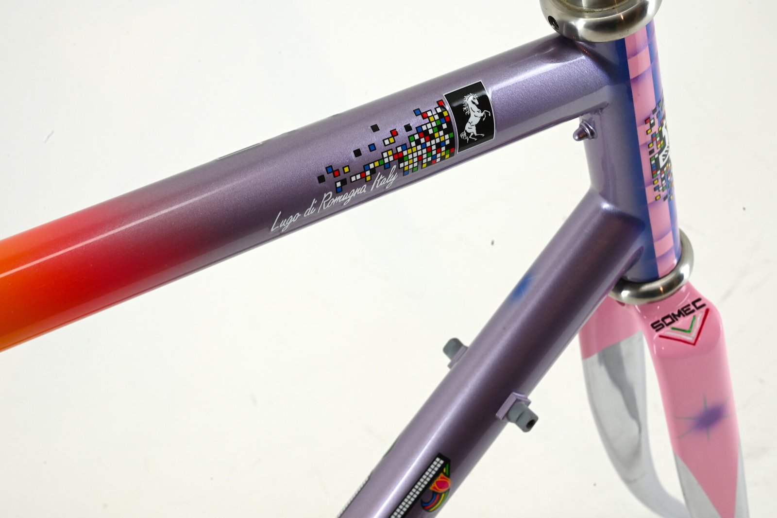 Somec Promax frameset custom colours Columbus Max size 56cm - Image 6