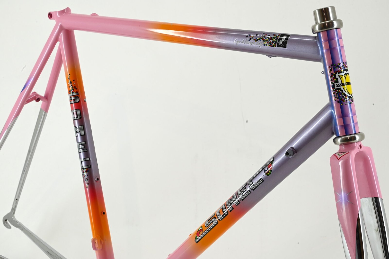 Somec Promax frameset custom colours Columbus Max size 56cm - Image 10