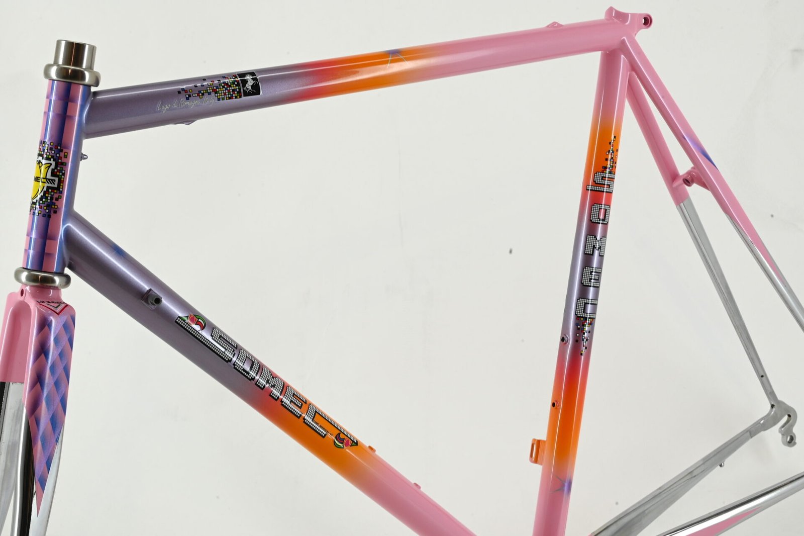 Somec Promax frameset custom colours Columbus Max size 56cm - Image 8